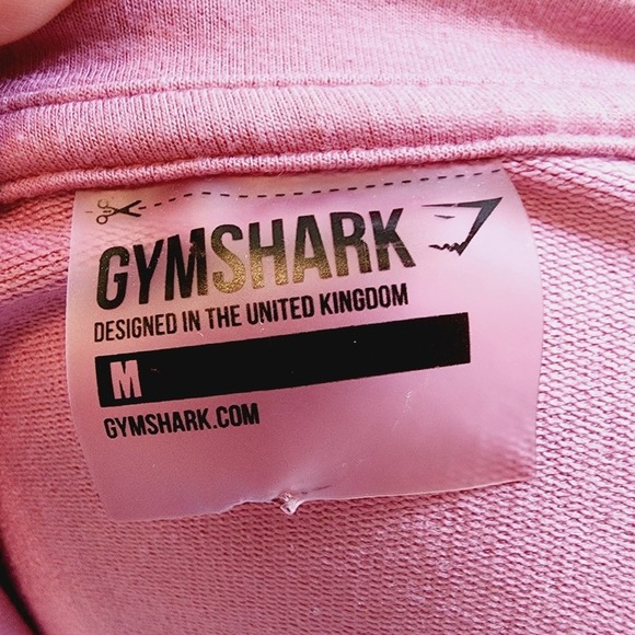 GYMSHARK MAUVE TOP WITH GATHERED ADJUSTABLE BACK SIZE MED - Picture 3 of 6